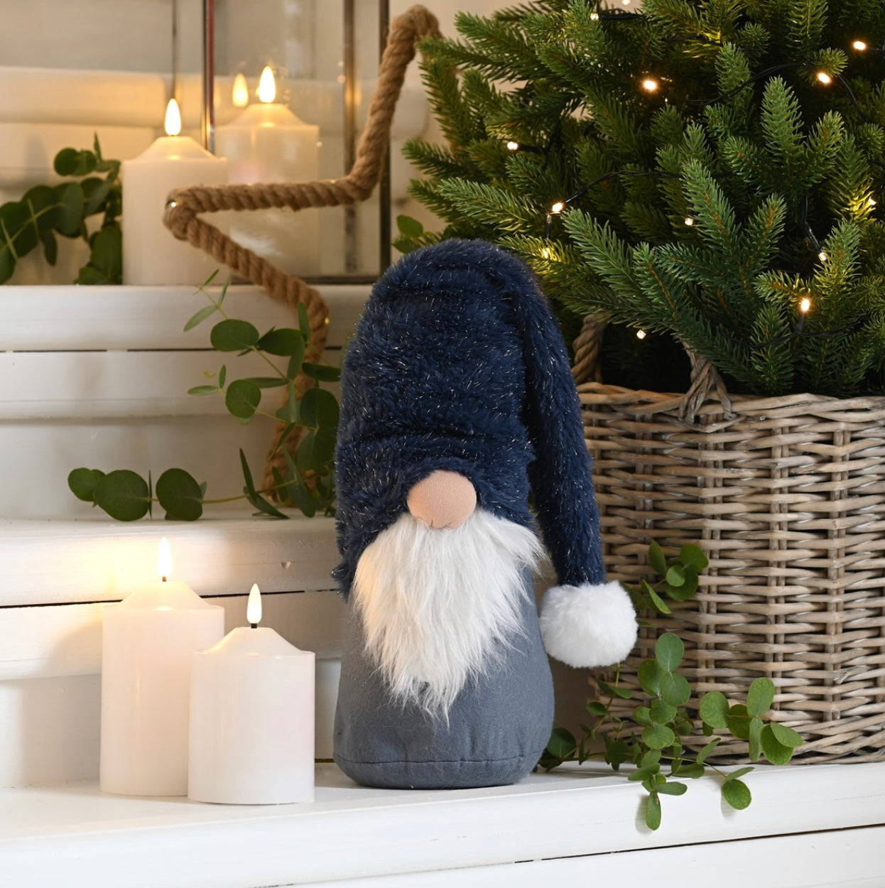 33cm Blue Long Hat Gonk