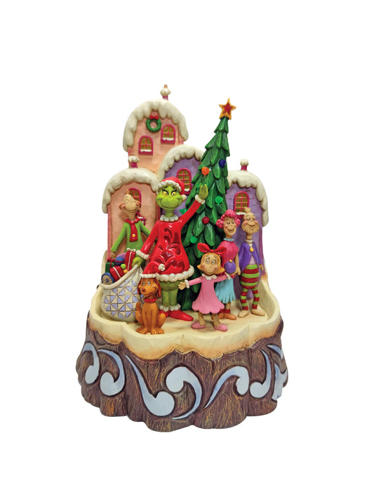 Grinch Craved by Heart Figurine