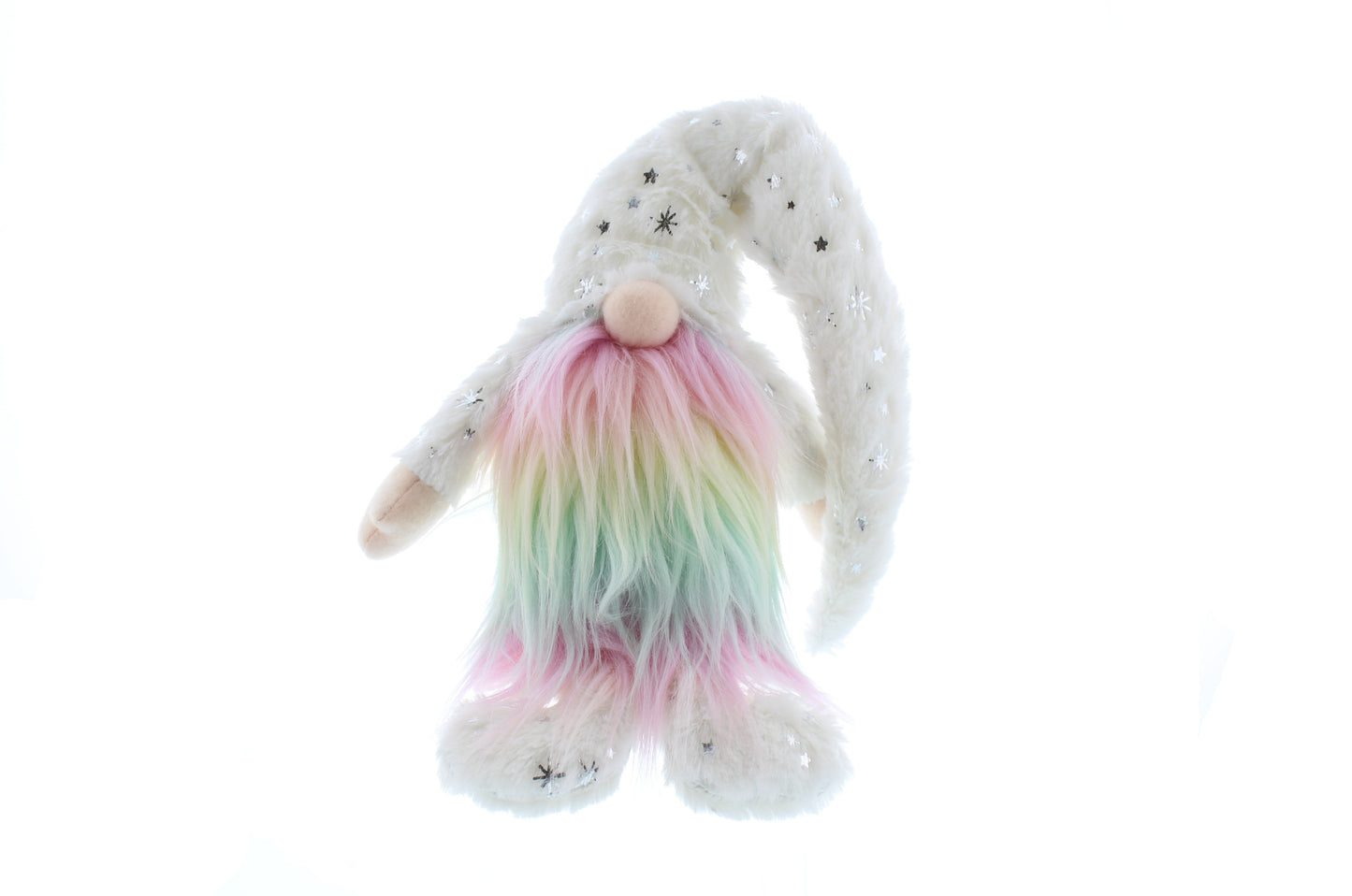 22cm Rainbow Beard sitting Gonk