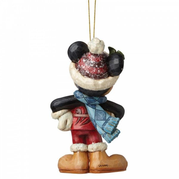 Sugar Coated Mickey Mouse Hanging Ornament - Disney Traditions