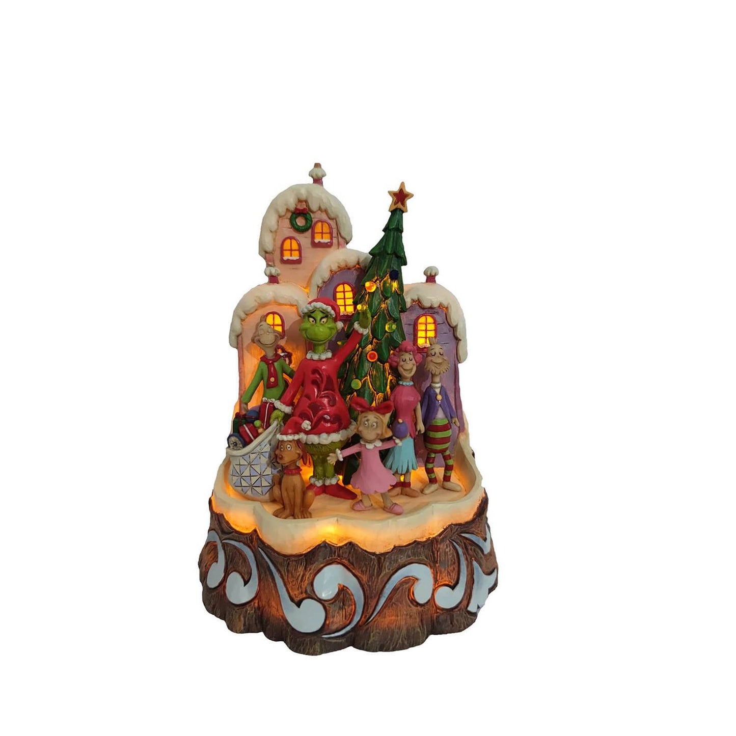 Grinch Craved by Heart Figurine