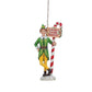 Buddy Elf with Candy Cane Forest Signpost Hanging Ornament - Jim Shore