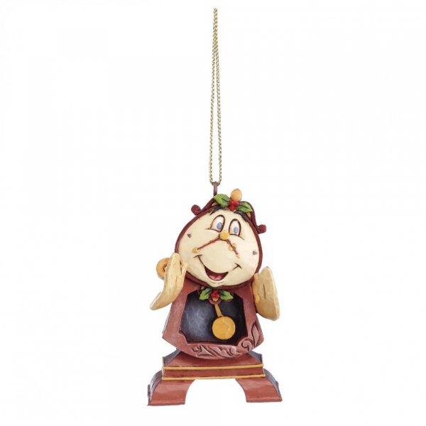 Cogsworth Hanging Ornament - Disney Traditions Beauty and the Beast