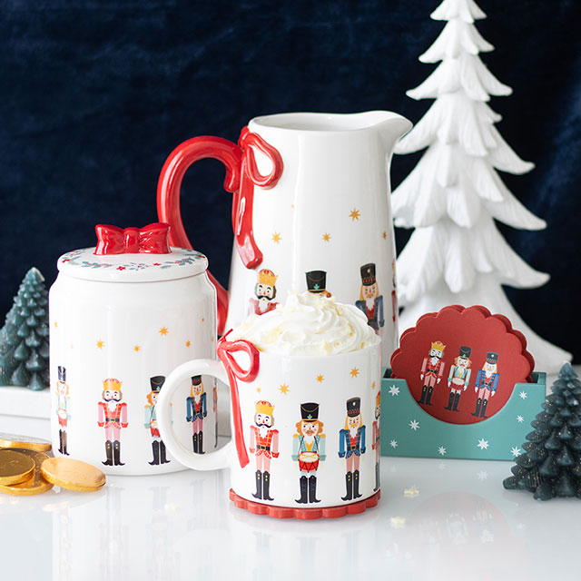 COSY Bow Nutcracker Design MUG