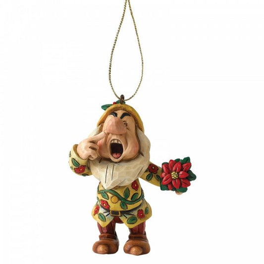 Sneezy Hanging Ornament - Disney Traditions Snow White