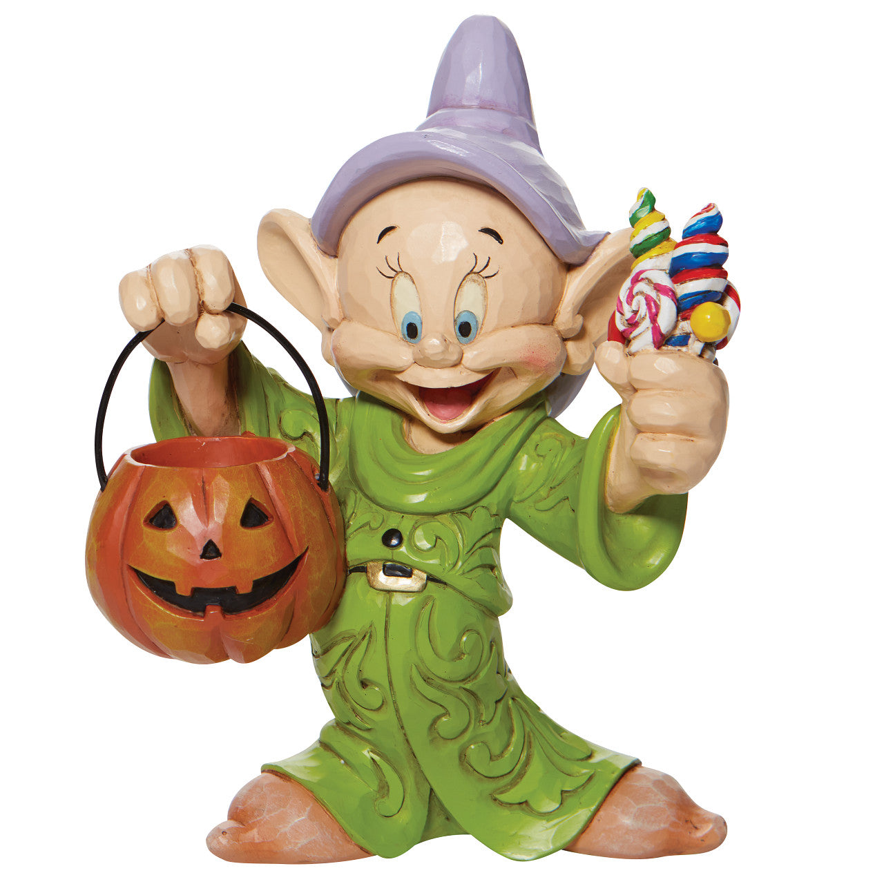 Cheerful Candy Collector - Dopey Trick-or-Treating Figurine