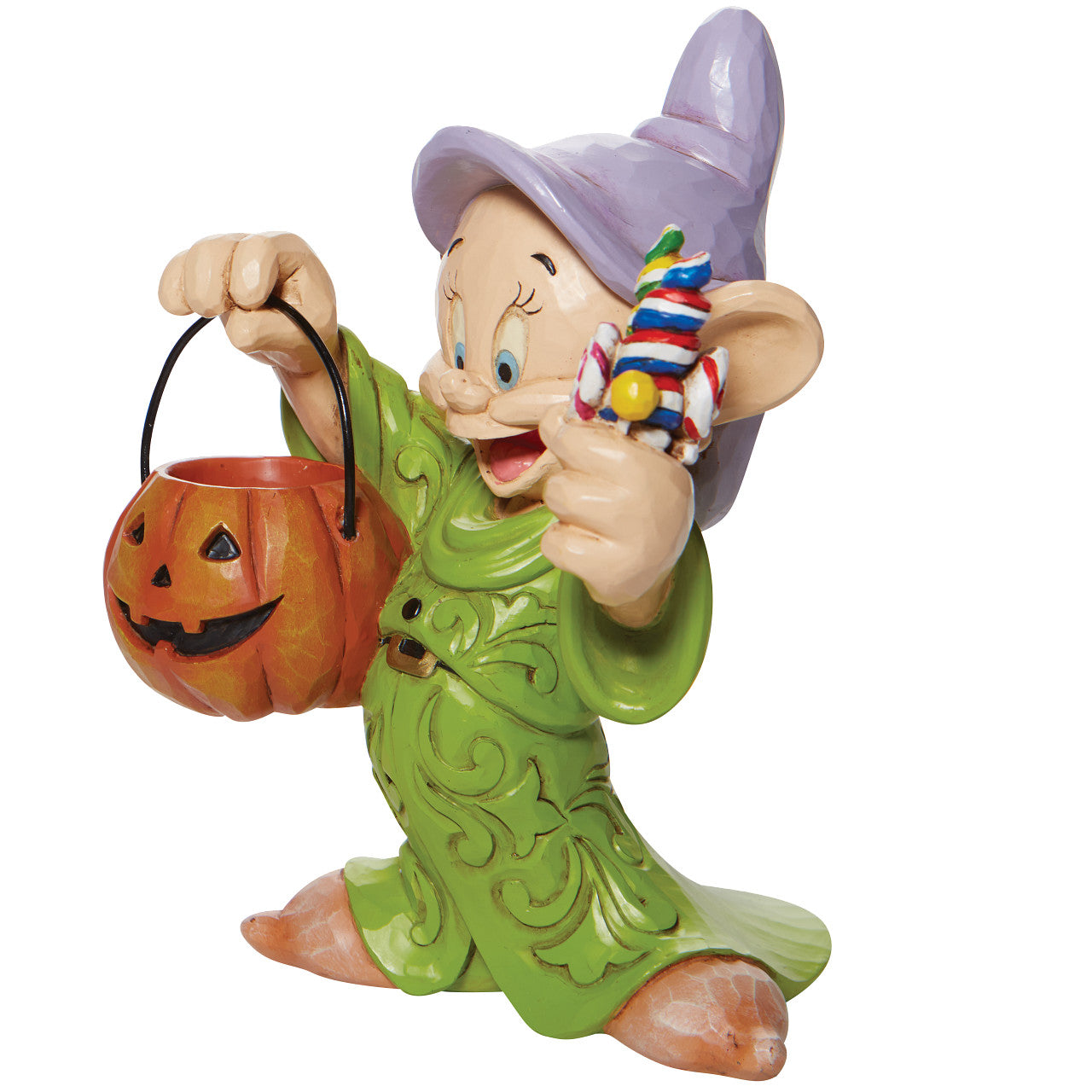 Cheerful Candy Collector - Dopey Trick-or-Treating Figurine