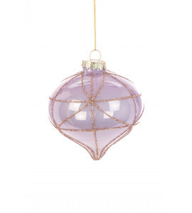 Glass Sophie Onion Ornament