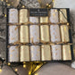 Deluxe White & Gold Crackers