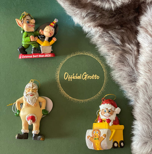 Naughty BUT Nice Ornament set