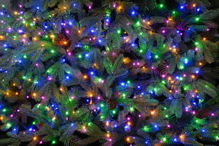 Pastel Muticoloured Christmas Lights