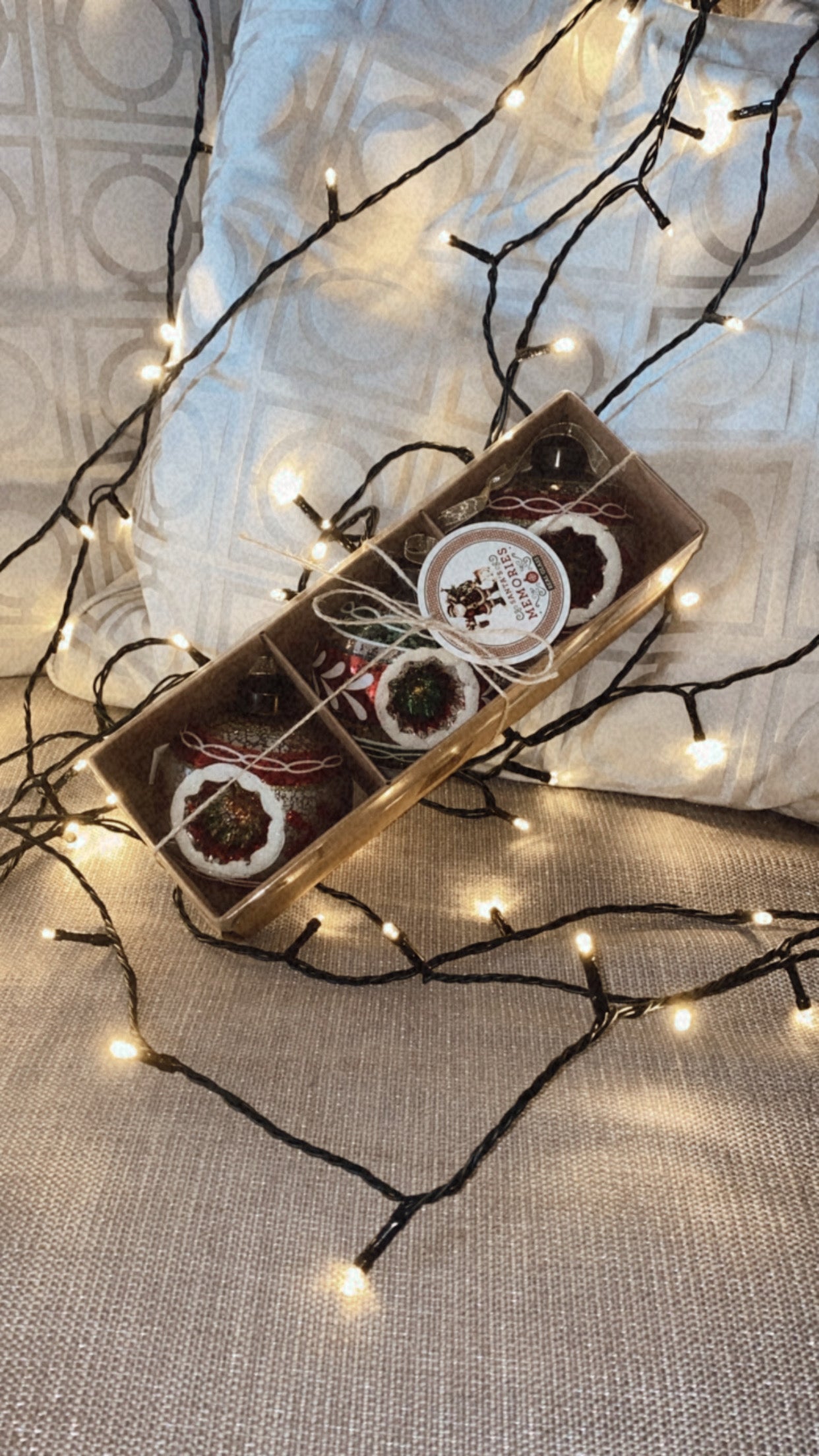 Traditional Christmas Glass Bauble Mix