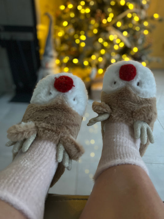 Reindeer Slippers