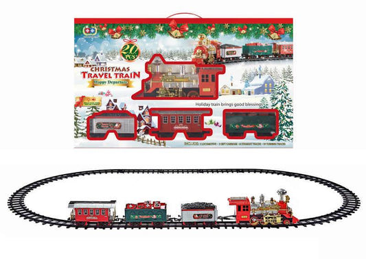 Christmas Travel Train set with music