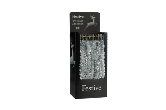 Silver Chunky Tinsel